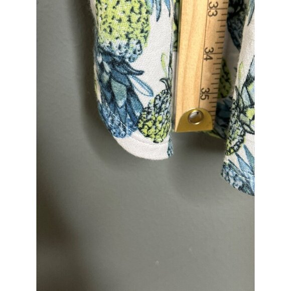 Sleep Cacique Lane Bryant Women's 14/16 Pineapple Night Dress Pockets NWT - Picture 12 of 15